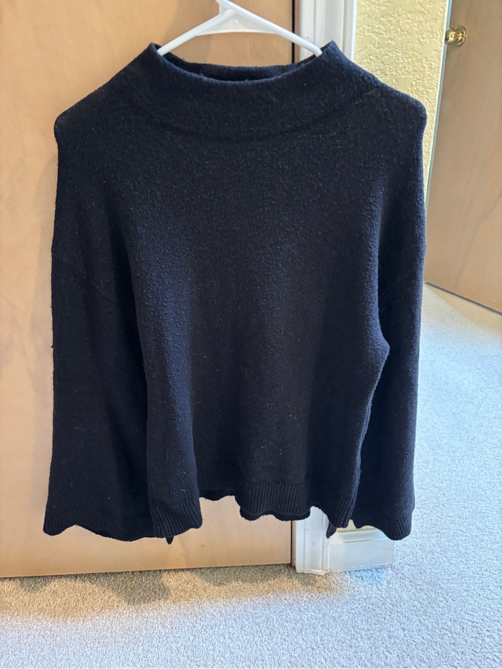 bp Black Mock Neck Sweater